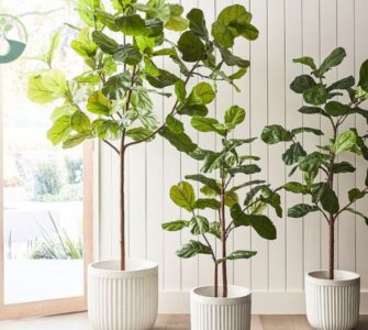 Faux Fiddle Leaf Fig Tree